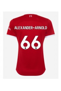 Fotbalové Dres Liverpool Alexander-Arnold #66 Dámské Domácí Oblečení 2023-24 Krátký Rukáv